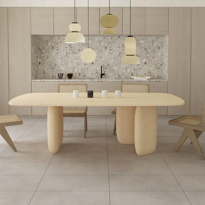 VERLO Modern Solid Wood Dining Table
