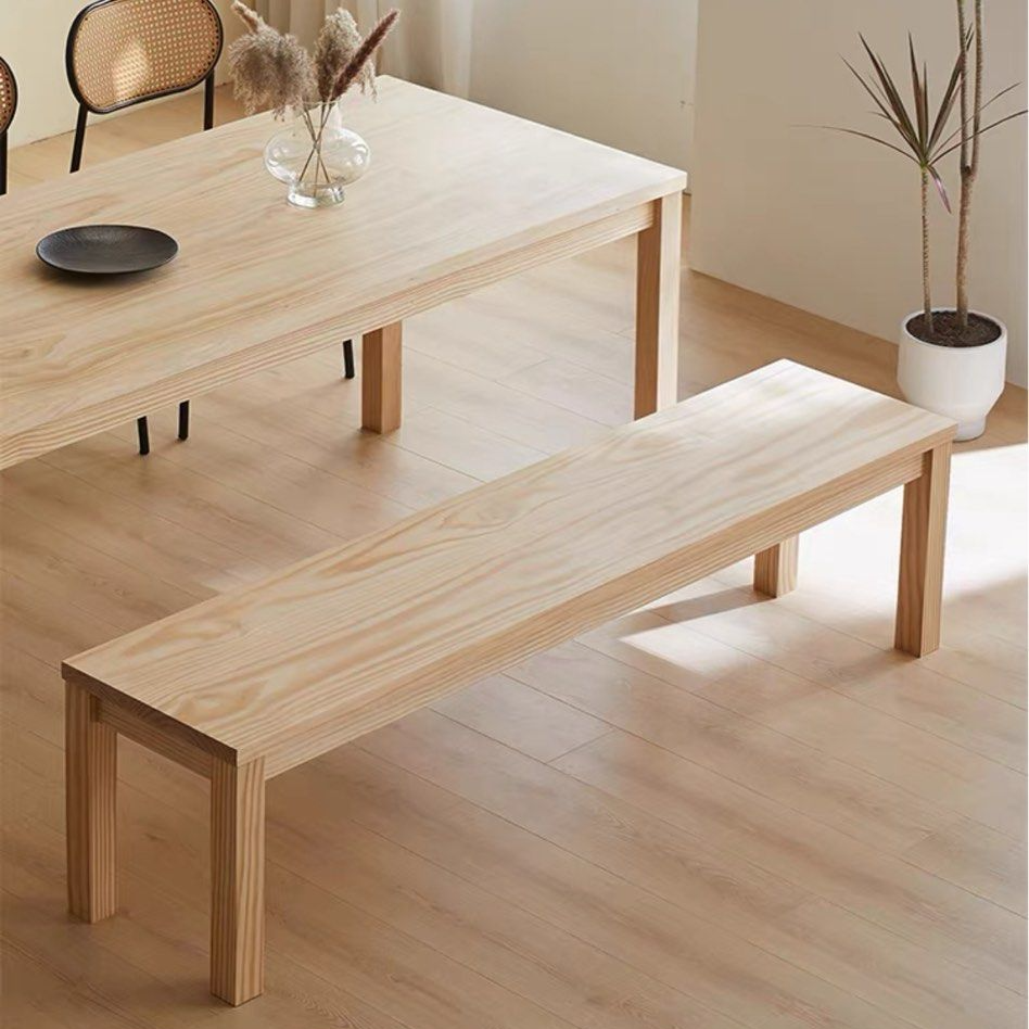 LEILANI Modern Solid Wood Dining Bench