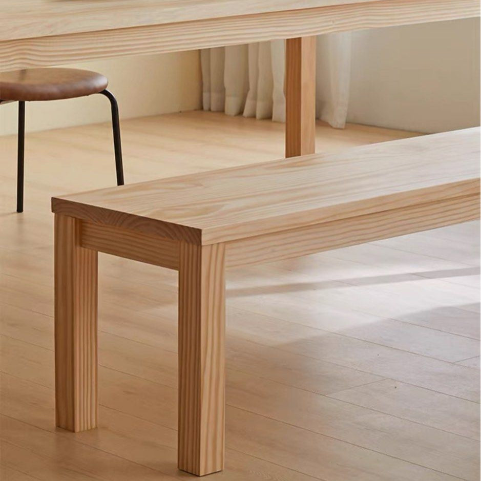 LEILANI Modern Solid Wood Dining Bench