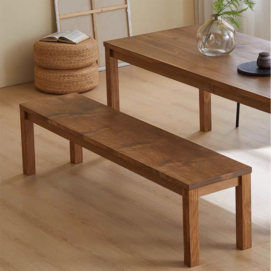 LEILANI Modern Solid Wood Dining Bench