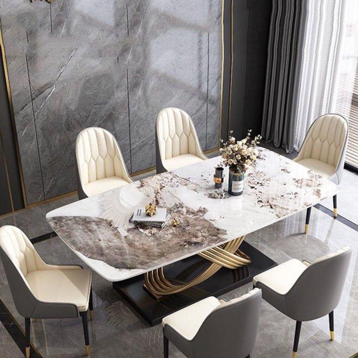 ELISSA Modern Sintered Stone Dining Table
