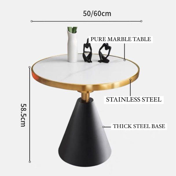 XORA Modern Marble Side Table