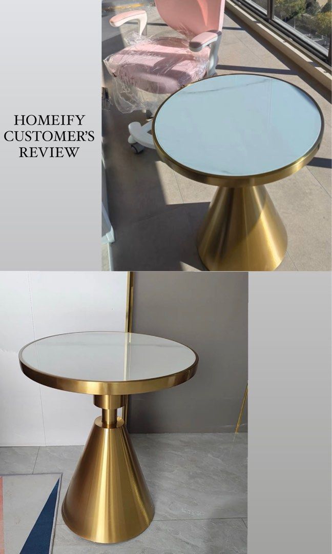 XORA Modern Marble Side Table