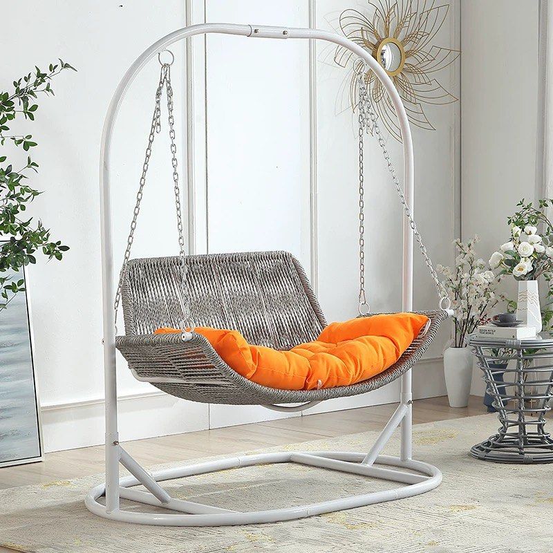 XUAN Farmhouse Rattan Swing Chair