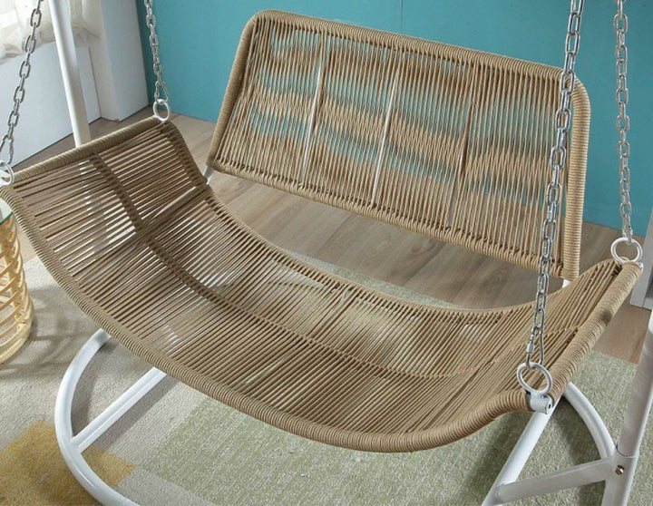 XUAN Farmhouse Rattan Swing Chair