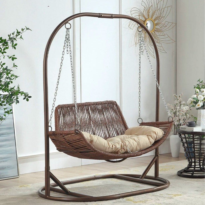 XUAN Farmhouse Rattan Swing Chair