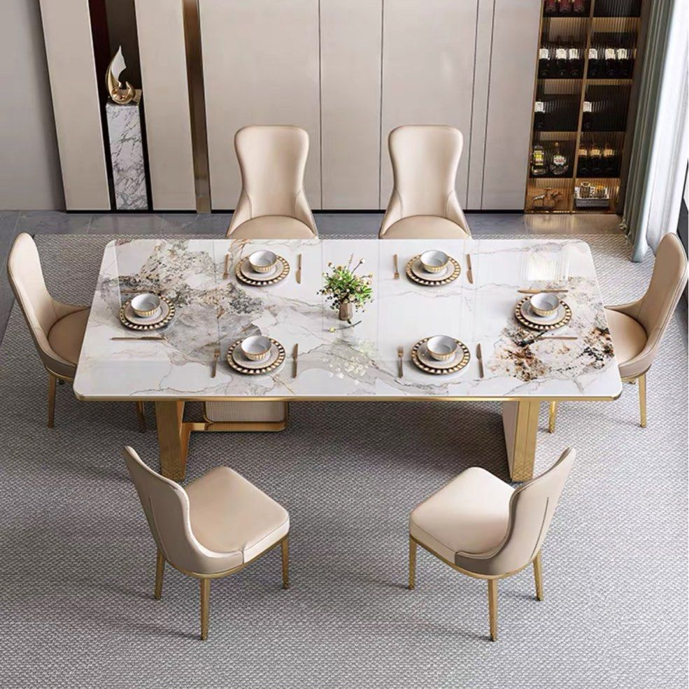HARRISON Modern Sintered Stone Dining Table
