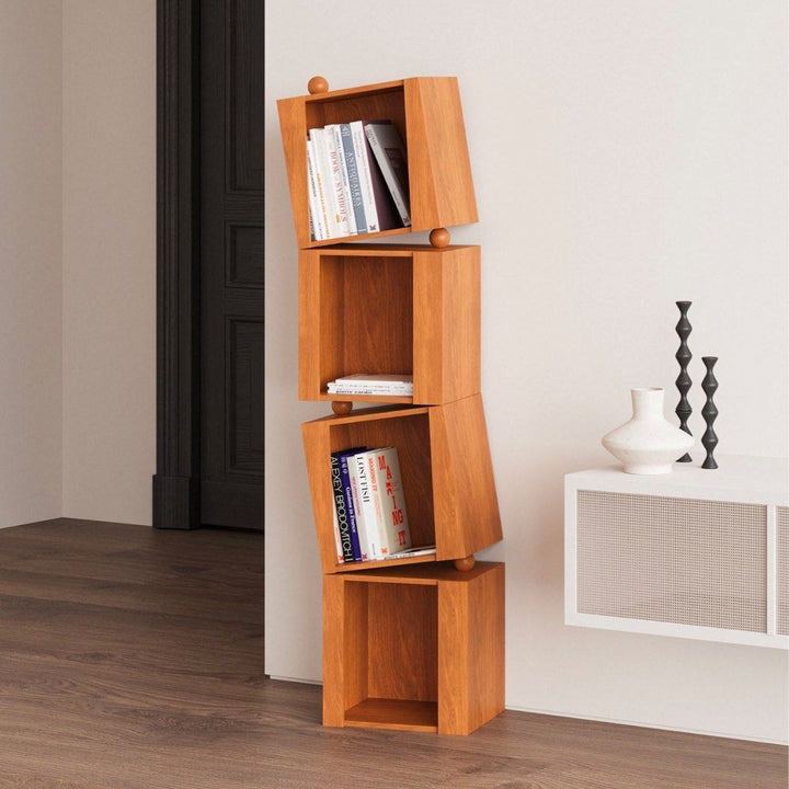 YARIN Modern Solid Wood Bookshelf
