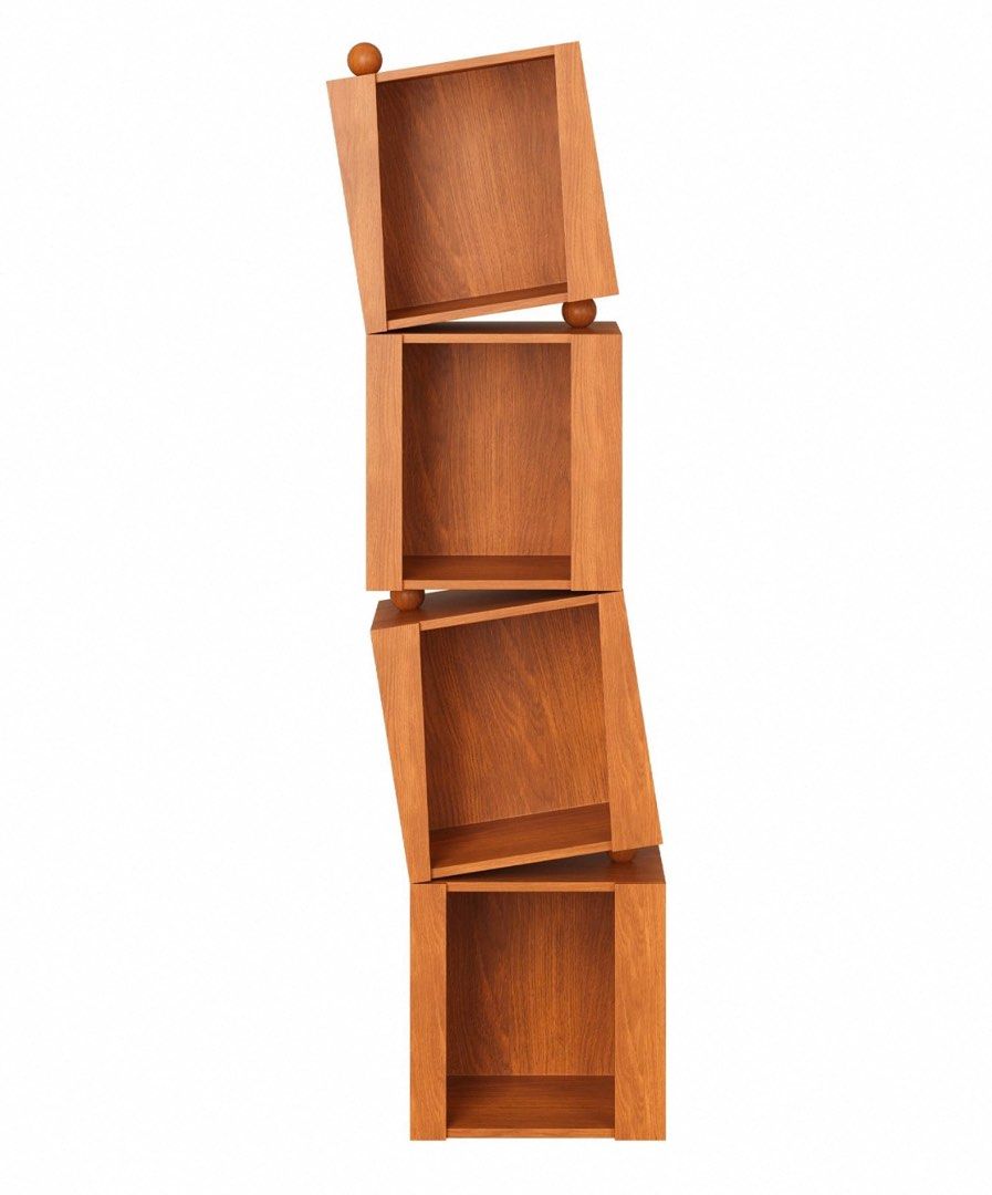 YARIN Modern Solid Wood Bookshelf