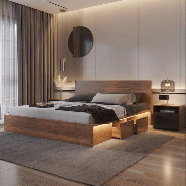 ZAC Japandi Storage Bedframe