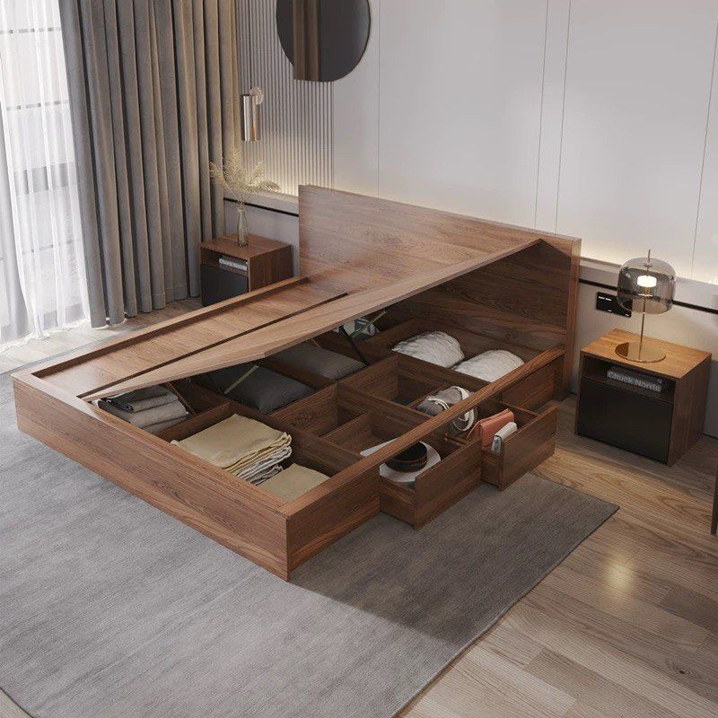 ZAC Japandi Storage Bedframe