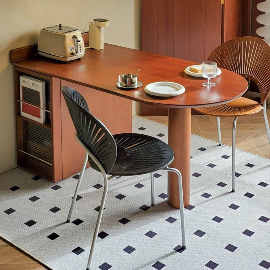 FONSECA Modern Walnut Island Dining Table