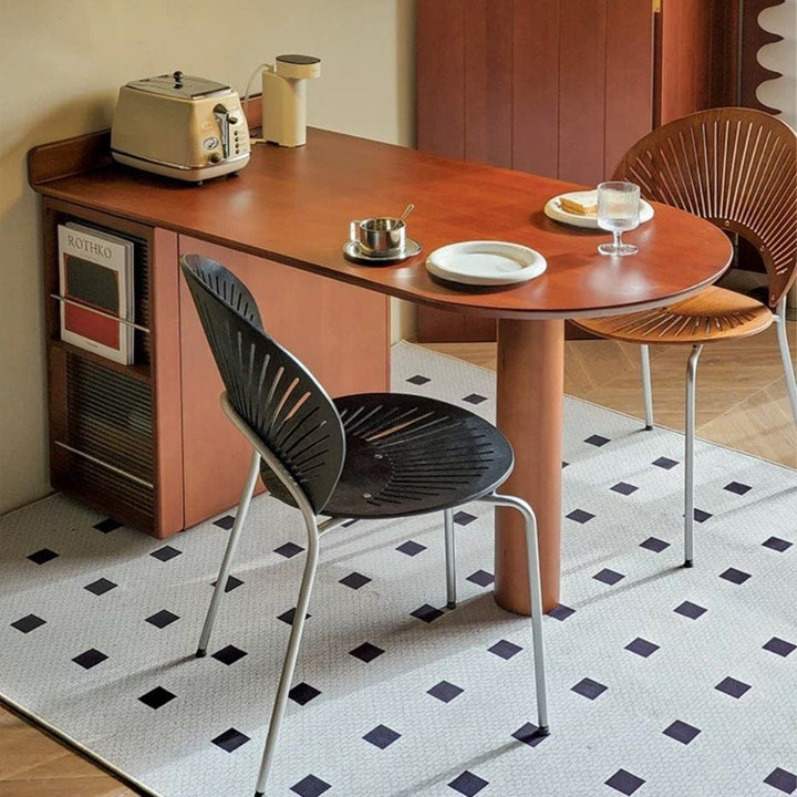 FONSECA Modern Walnut Island Dining Table