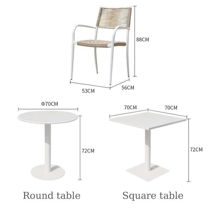 MARS Modern Outdoor Dining Set