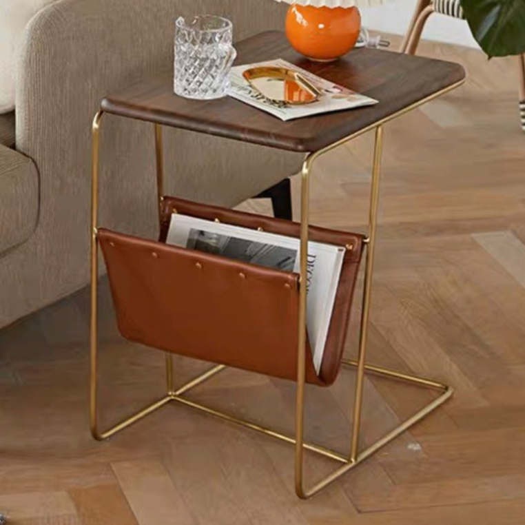 ALLAN Luxury Magazine Holder End Table