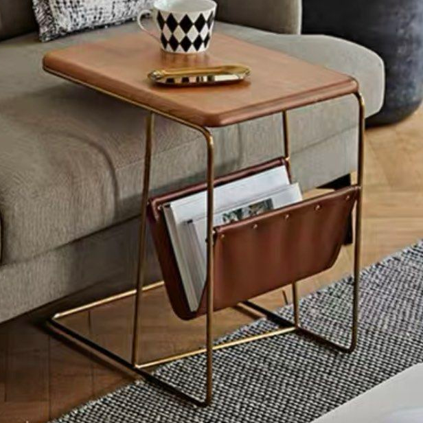 ALLAN Luxury Magazine Holder End Table