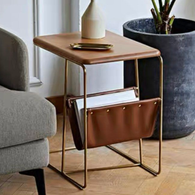 ALLAN Luxury Magazine Holder End Table