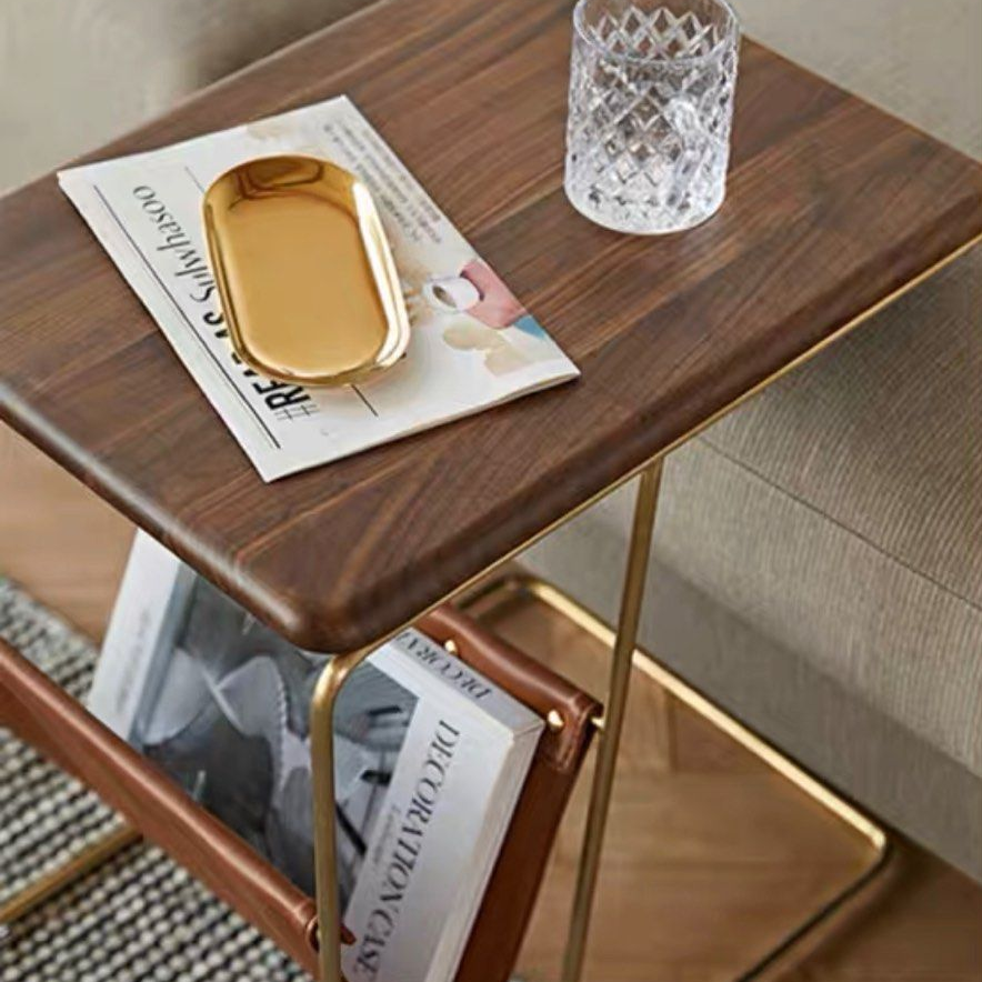 ALLAN Luxury Magazine Holder End Table