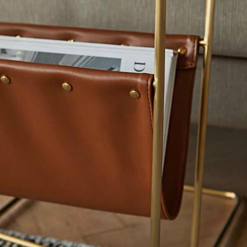 ALLAN Luxury Magazine Holder End Table