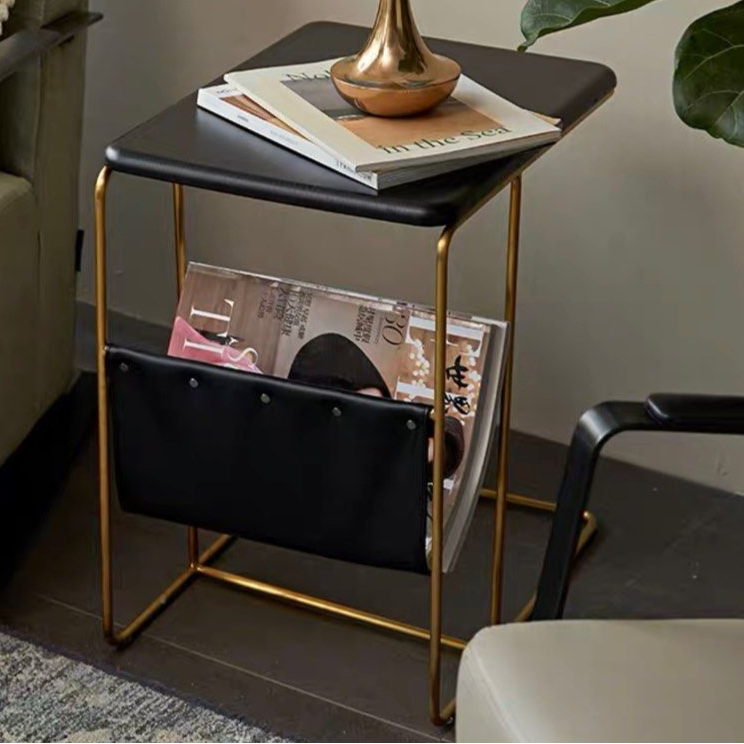 ALLAN Luxury Magazine Holder End Table