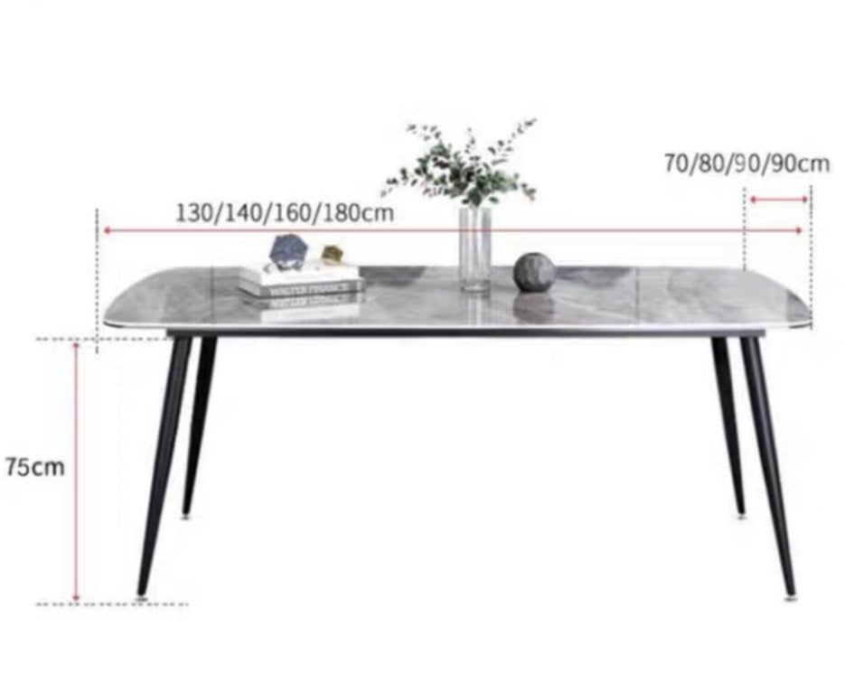QUINTUS Modern Marble Dining Table