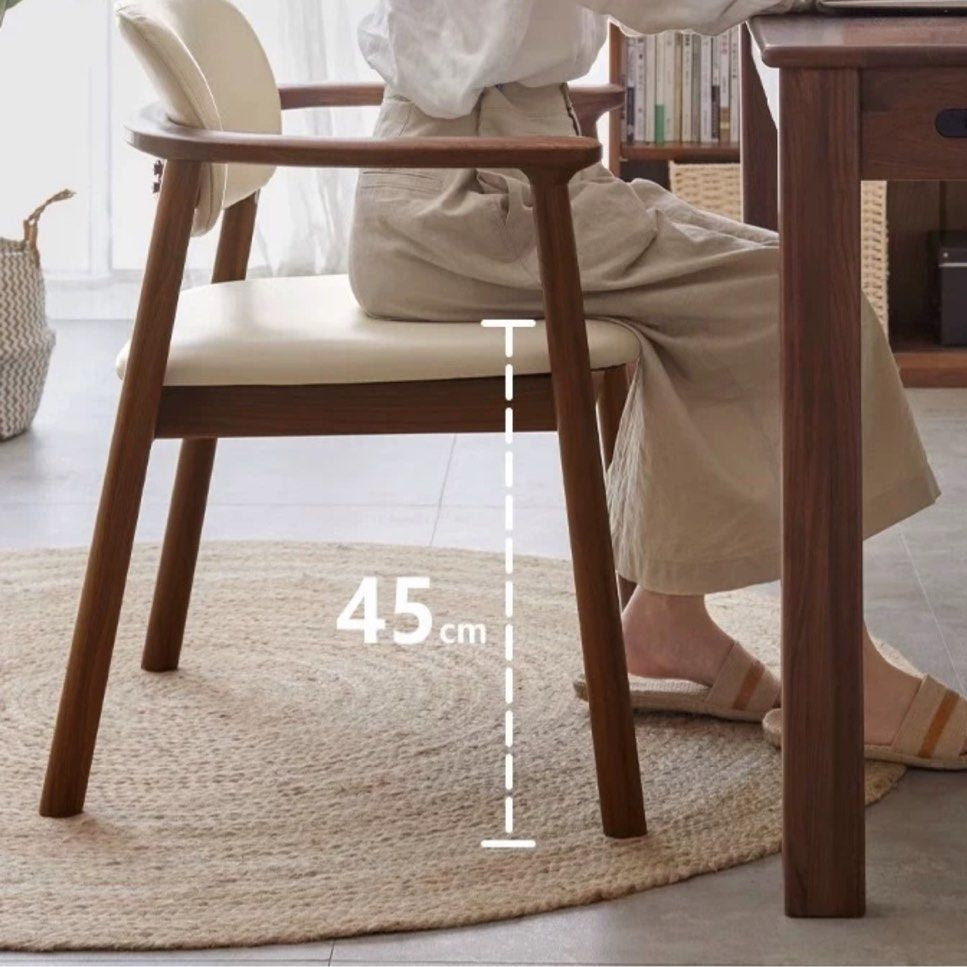 ALLER Modern Solid Wood Dining Chair