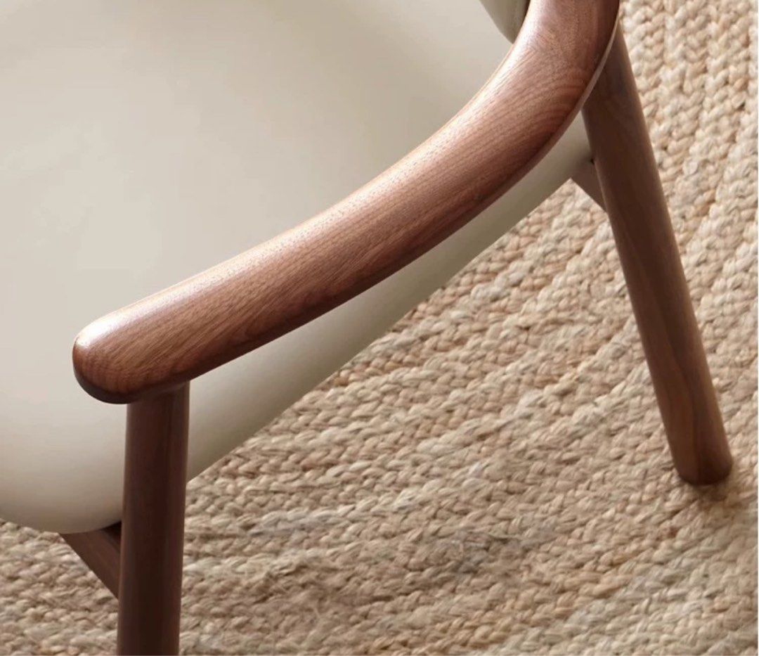 ALLER Modern Solid Wood Dining Chair