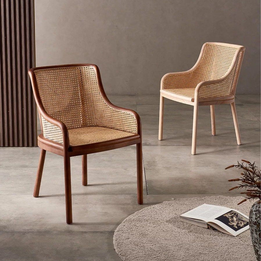 KETCH Rustic Rattan Dining Chair – Radical Homes