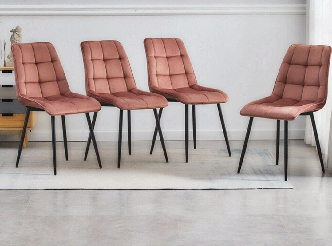 SYLVESTER Modern Velvet Dining Chair