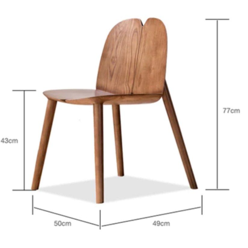 TRAYA Wood Dining Chair