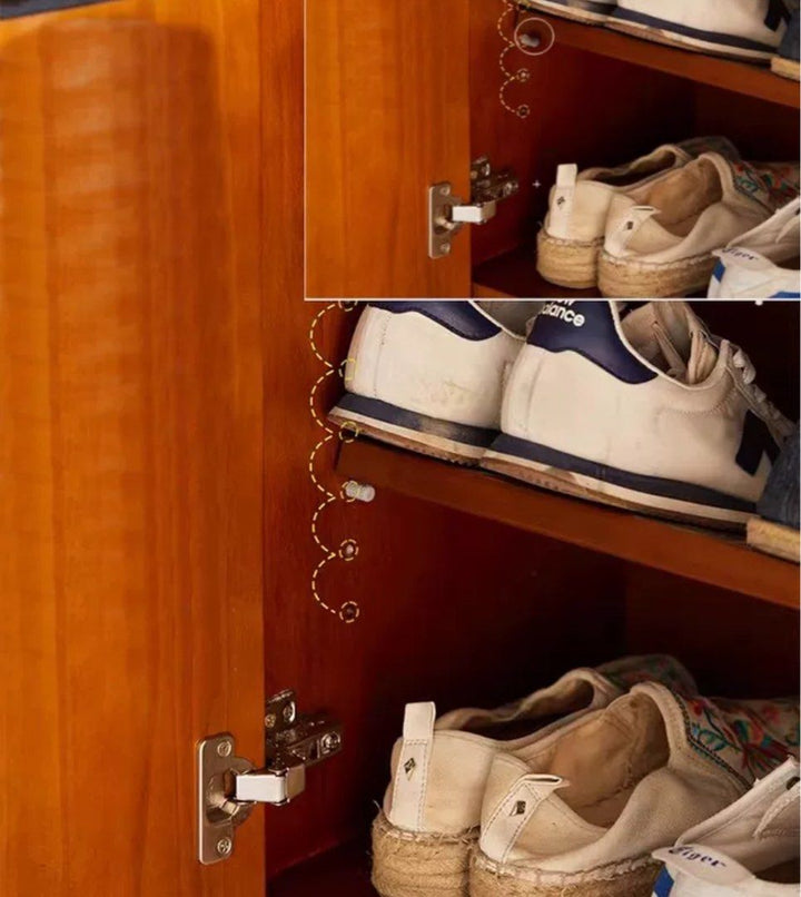 ZOSA Modern Solid Wood Shoe Cabinet