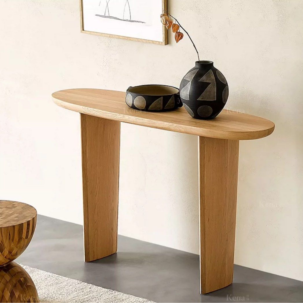 VARICK Modern Solid Wood Console Table