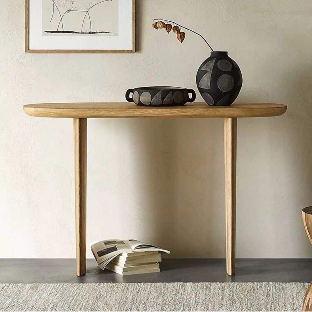 VARICK Modern Solid Wood Console Table
