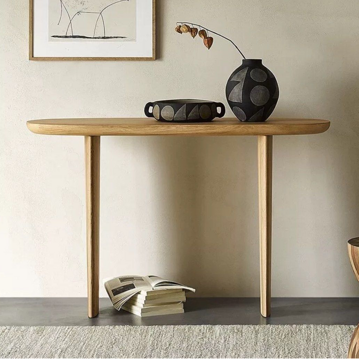 VARICK Modern Solid Wood Console Table